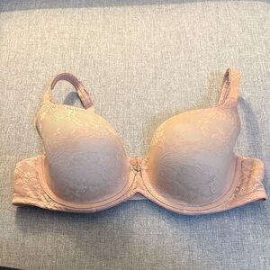 Victoria’s Secret Elegant Lace Women's Bra - Pink and nude